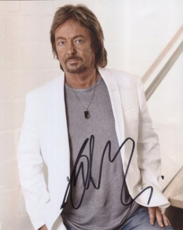 Chris Norman Smokie SIGNED 8" x 10" Photo + Certificate Of Authentication  100% Genuine Photo Proof