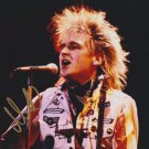 Mike Peters The Alarm SIGNED 8" x 10" Photo + Certificate Of Authentication 100% Genuine