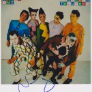 Split Enz Neil Tim Finn SIGNED 8" x 10" Photo + Certificate Of Authentication 100% Genuine