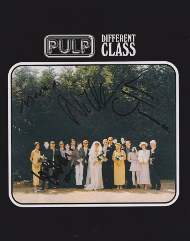 Pulp (UK Band) Jarvis Cocker SIGNED 8" x 10" Photo + Certificate Of Authentication  100% Genuine