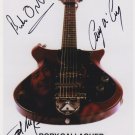 Rory Gallagher Band Ted McKenna + 2 SIGNED 8 x 10 Photo Certificate Of Authentication 100% Genuine Rory Gallagher Band Ted McKenna + 2 SIGNED 8 x 10 Photo Certificate Of Authentication 100% Genuine