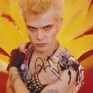 Billy Idol SIGNED Photo + Certificate Of Authentication 100% Genuine