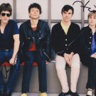 Talking Heads Byrne Weymouth Franz SIGNED 8" x 10" Photo + Certificate Of Authentication 1