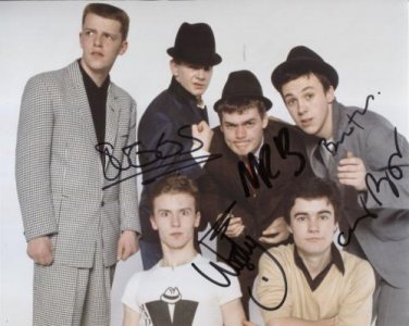 Madness (UK Band) Suggs SIGNED Photo + Certificate Of Authentication 100% Genuine