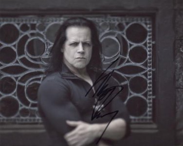 Glenn Danzig SIGNED Photo + Certificate Of Authentication 100% Genuine