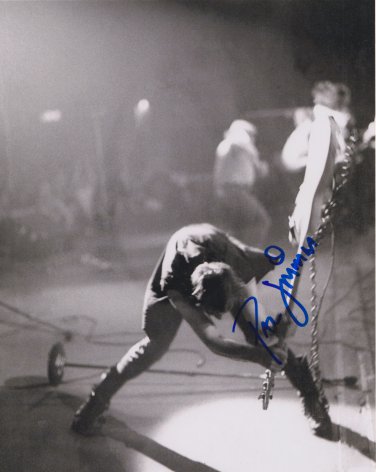Paul Simonon The Clash SIGNED 8" x 10" Photo + Certificate Of Authentication  100% Genuine
