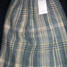 Sz 10 *New* Knife Pleated Plaid skirt - Made in Scotland