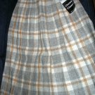Size 10 *New* Knife Pleated Plaid skirt - Made in Scotland