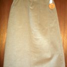 Size 4 Chaucer - wide whale corduroy skirt .... NWT SRP $30