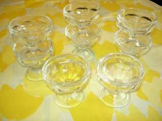 8 Sherbet/pudding/fruit glasses ... restaurant ware