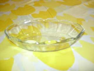 Pressed Glass Relish Dish