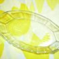 Pressed Glass Relish Dish