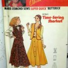 Misses' (10-12-14) Marie Osmond Vest and Skirt Butterick 6655