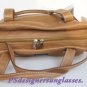 Dario Romani Italian Designer Tan Camel Leather Handbag