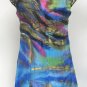 Stunning 100% Silk Print Dress sz 6 US 10 UK 36 EU