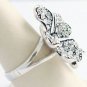 Swarovski Crystals Reproduction Ring Sz 7