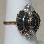 Beautiful Estate 18K Gold Sapphire Ring
