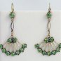 Georgian Style Earrings Swarovski Crystals Reproductio