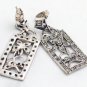 Art Neuvo Style Earrings Swarovski Crystals Reproductio