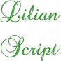 Lilian Fonts Machine Embroidery Designs CD 4x4 THREADS