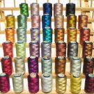 40 SPARKLE METALLIC MACHINE Embroidery THREAD 4 Brother