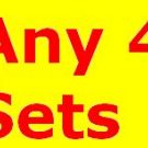 Any 4 Sets 40 Machine Embroidery Thread Brother Machine