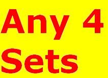 Any 4 Sets 40 Machine Embroidery Thread Brother Machine