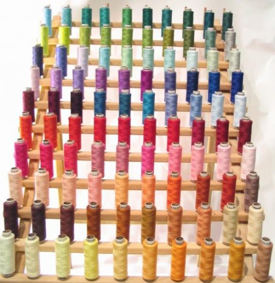 New 100 POLY ALL PURPOSE SEWING/QUILTING THREAD's 327yd