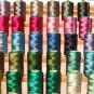 100 LARGE RAYON MACHINE EMBROIDERY THREADS for BROTHER
