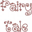 FairyTale Fonts Machine Embroidery Designs CD 4x4 Font