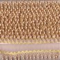 Vintage Gold Bead Trim Lace 26Feet Dress Fabric Belt