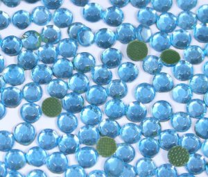 1440 HOTFIX RHINESTONES 4 MM 16SS DEEP SEA BLUE COLOR