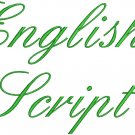 English Fonts Machine Embroidery Designs CD 4x4 FONT