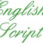 English Fonts Machine Embroidery Designs CD 4x4 FONT