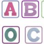 NEW Baby Blocks Fonts Machine Embroidery Designs CD 4x4