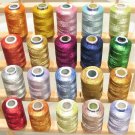 **20 SPARKLE METALLIC Machine Embroidery THREAD Threads