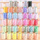 NEW 40 FROSTY COLOR MACHINE EMBROIDERY THREAD 4 BROTHER