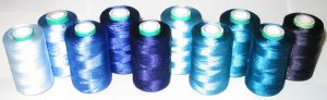 NEW** BLUESTONE Embroidery Thread's For Brother Machine
