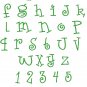Kiddo Fonts Monogram Machine Embroidery Designs CD 4x4