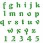 Vivian Fonts Machine Embroidery Designs CD 4x4 THREADS
