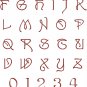 Madison Fonts Embroidery Designs CD 4x4 THREADS FONT