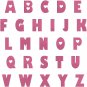 Hole Hearted Fonts Machine Embroidery Designs CD 4x4