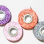 10 Rainbow Varigate RAYON Embroidery THREAD Threads VN5