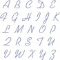 Casual Fonts Machine Embroidery Designs CD 4x4 Font FR