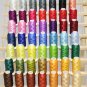 LARGE 50 CONES MACHINE EMBROIDERY THREAD +RACK + PREWOUND BOBBIN KIT FOR JANOME
