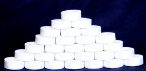 144 WHITE PRE-WOUND L-STYLE PLASTIC BOBBINS EMBROIDERY