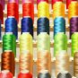 SUPER 185 CONES POLY MACHINE EMBROIDERY THREADS + RACK for JANOME