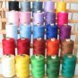 NEW LARGE 75 3PLY SEWING QUILTING SERGER THREAD 1100yards & RACK
