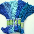 60 BLUE SKEINS CROSS STITCH BRAZILIAN Embroidery THREAD