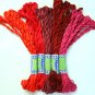 NEW RED SKEINS CROSS STITCH BRAZILIAN Embroidery THREAD